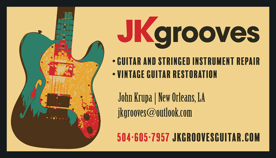 JK Grooves Card Front