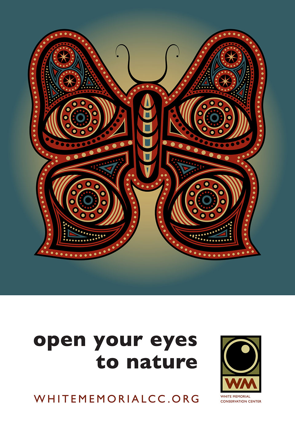 Open Your Eyes to Nature Poster A
