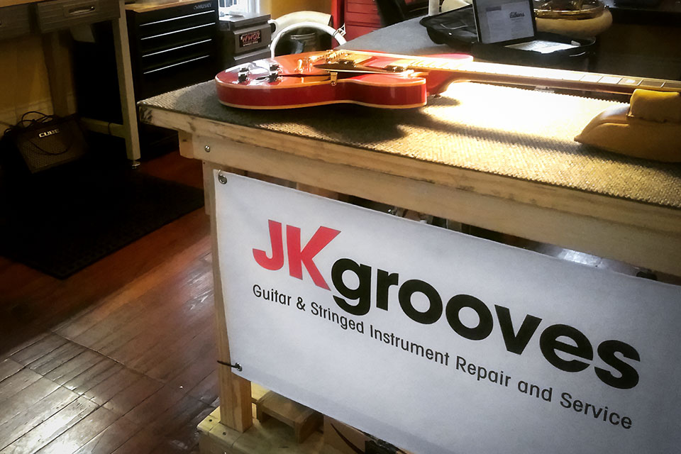 JK Grooves Logo Design Marketing