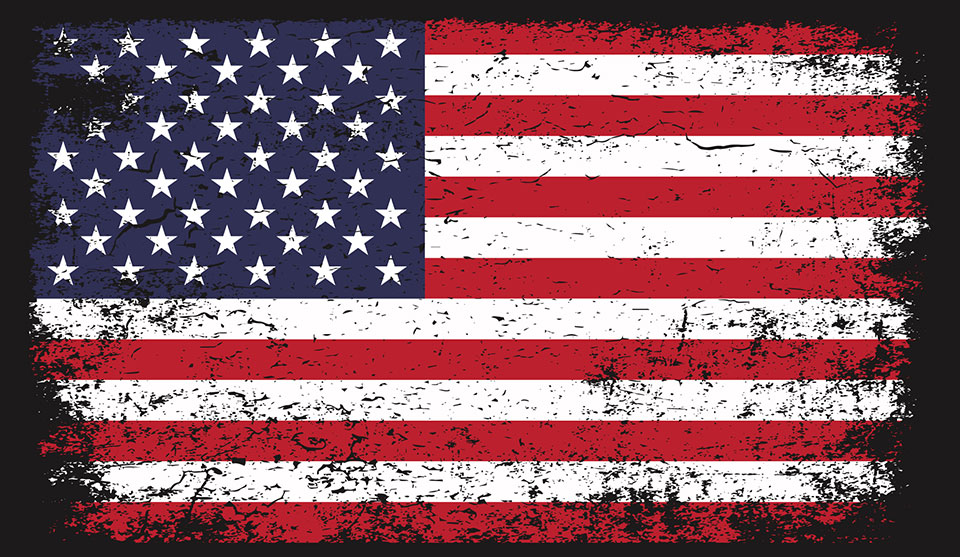 United States Flag Illustration